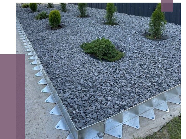 Металлические бордюры для клумб в Хабаровске от 4372 руб.