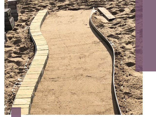 Металлические бордюры для тротуаров в Хабаровске — прочные и долговечные