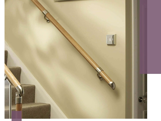 Монтаж пристенных поручней профессионально в Хабаровске